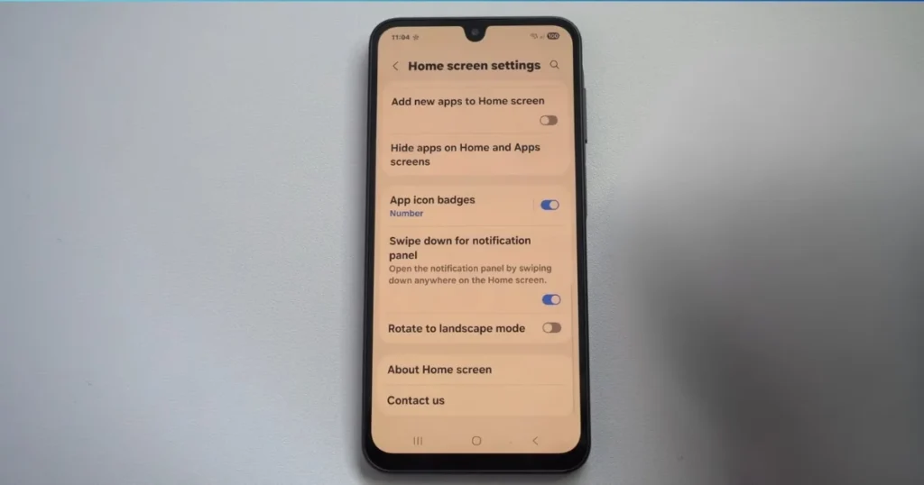 Android auto-rotate fix