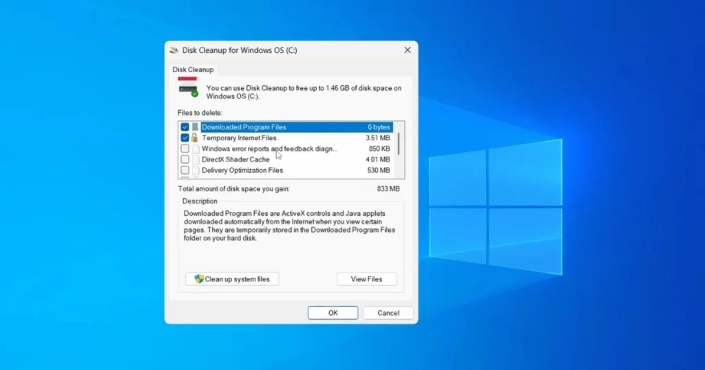 Disk Cleanup