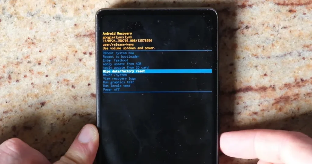 Factory Reset