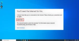 How to fix Error Code 0x800704cf on Windows
