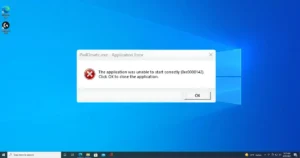 fix 0xc0000142 error in Windows when opening apps