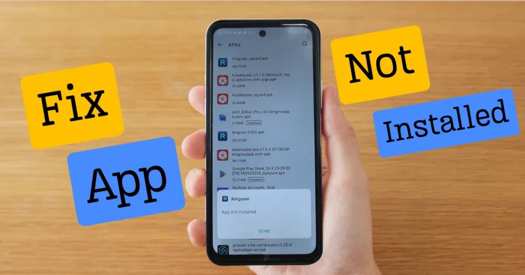 App Not Installed
