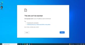 Fix DNS_PROBE_FINISHED_BAD_CONFIG Error