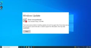 fix Windows error 0x800f081f when installing updates