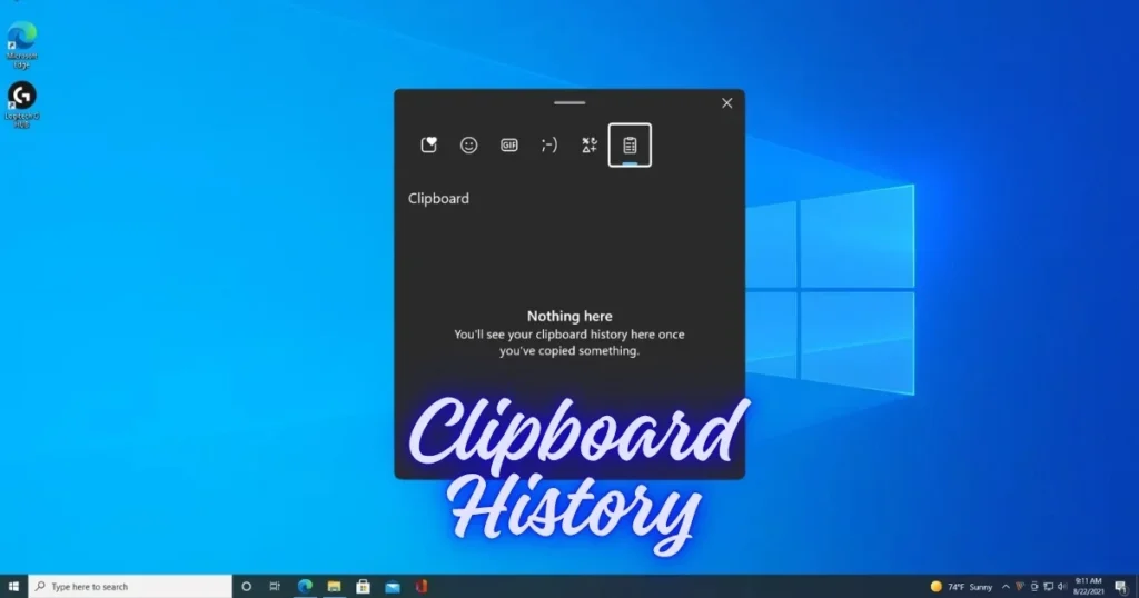 Fix Clipboard History not working in Windows 11 1 Clipboard History