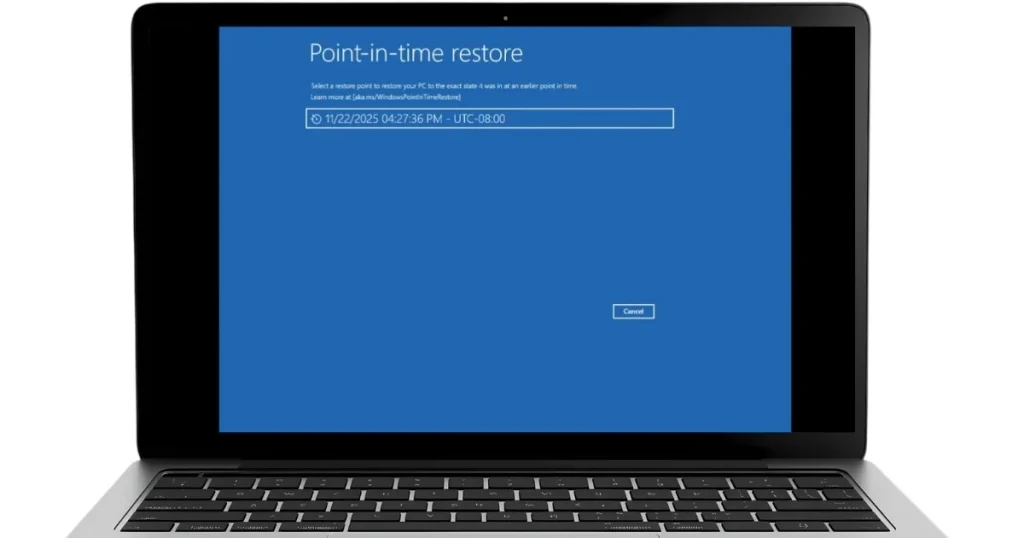 Point-in-Time Restore