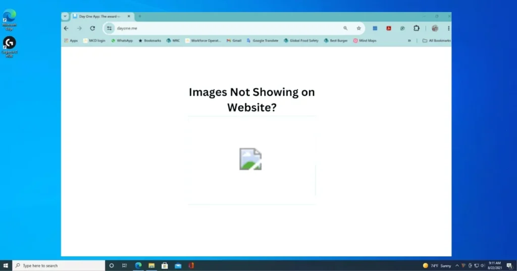 Fix the issue of website images not loading in any browser 5 Website image