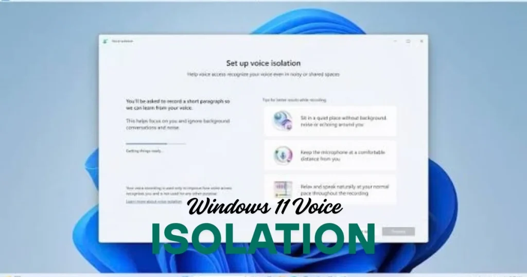 Windows 11 Voice Isolation: Reduce Background Noise 6 Windows 11 Voice Isolation