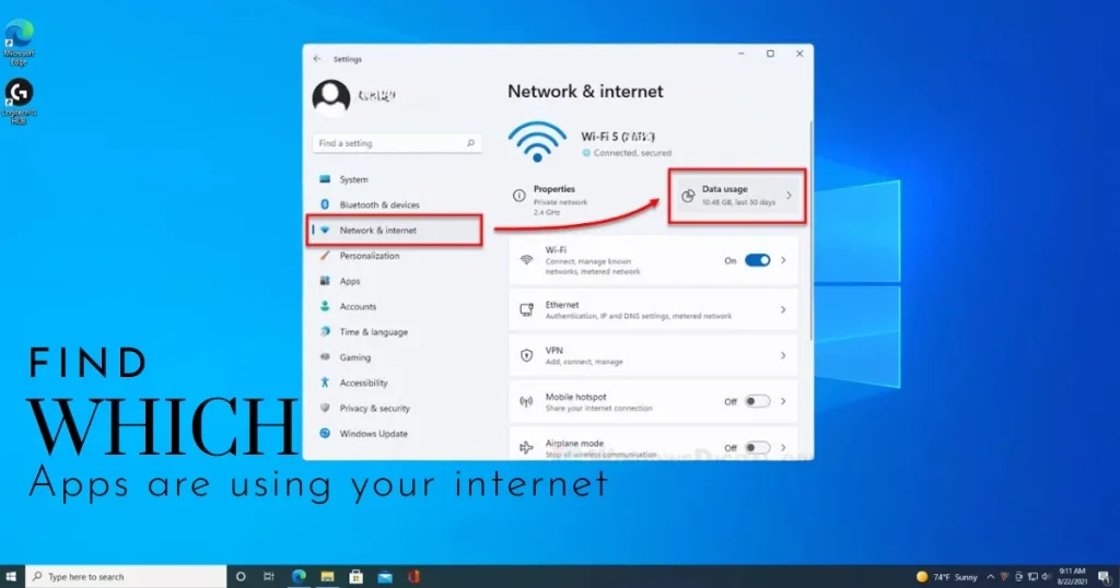 apps are using your internet